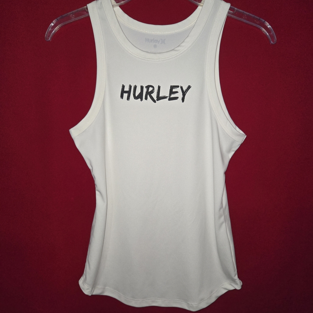 Hurley Women's Classic White Tank Top